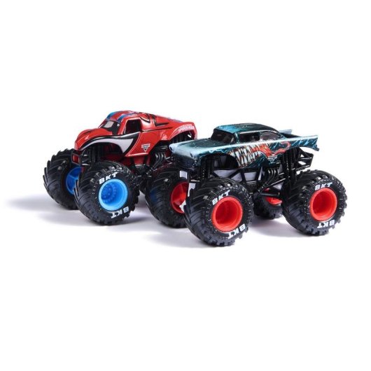 Monster truck Spin Master Monster Jam Marvel Venom vs Spiderman 1:64 Métal