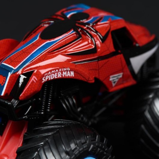 Monster truck Spin Master Monster Jam Marvel Venom vs Spiderman 1:64 Métal