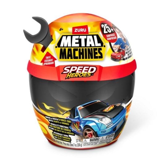 Vehículo de juguete ZURU Metal Machines 67125 colores surtidos y pilas incluidas