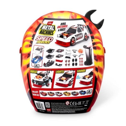 Vehículo de juguete ZURU Metal Machines 67125 colores surtidos y pilas incluidas