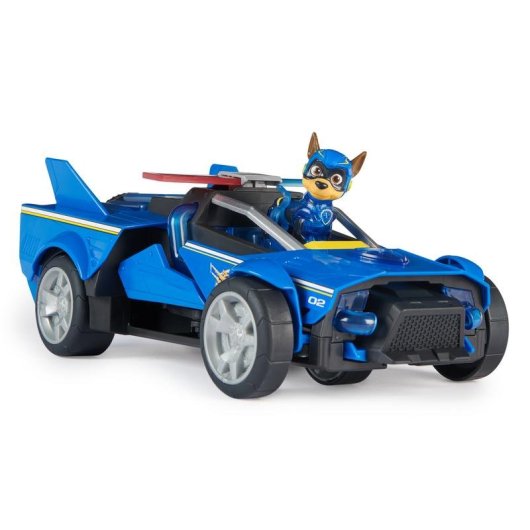 Carro Polícia Spin Master 6067497 Chase PAW Patrol Luzes Sons Transformável