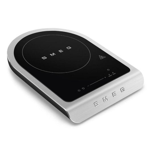 Plaque à induction SMEG PIC01BLMEU 1 zone 2100 W Noir pose libre