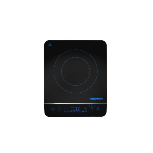 Placa Indução MEDION MD 17595 Compacta 2000W Vidro Preto