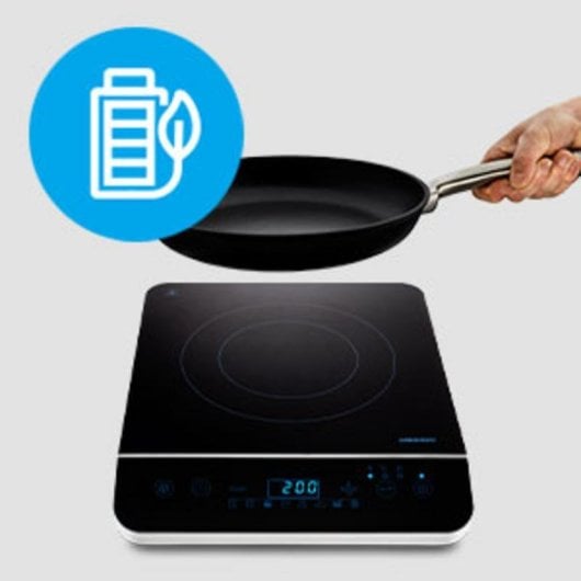 Placa Indução MEDION MD 17595 Compacta 2000W Vidro Preto