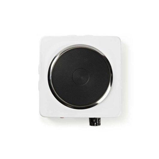 Piastra elettrica Nedis KAEP150EWT1 bianca 1500W 1 zona acciaio compatta