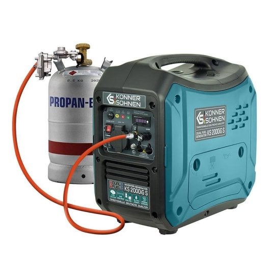 Générateur Könner & Söhnen KS 2000iG S 1800W Onde sinusoïdale Essence Portable