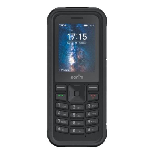 Telemóvel Sonim XP100 Dual SIM 2,4" 4G IP68 bateria removível preto