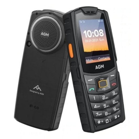 Telefono mobile AGM M6 Dual SIM 2.4 pollici 4G 2500mAh Nero