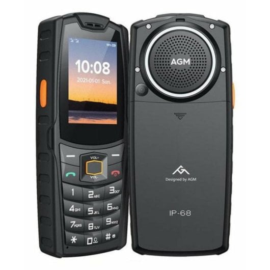 Telefono mobile AGM M6 Dual SIM 2.4 pollici 4G 2500mAh Nero