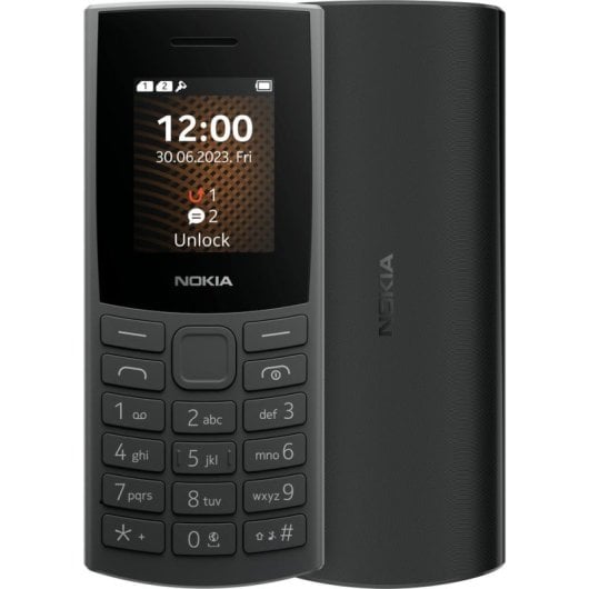 Teléfono móvil Nokia 105 4G Dual SIM Bluetooth IP52 Charcoal
