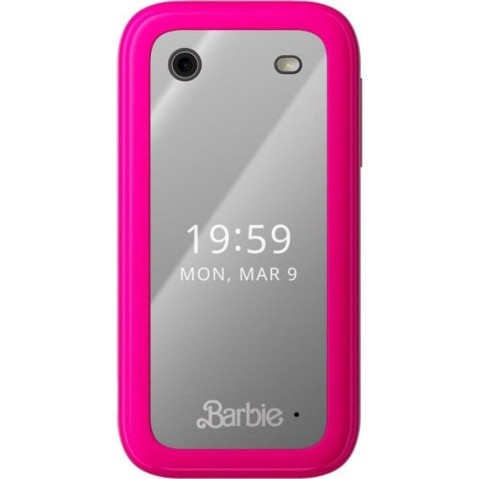 Teléfono móvil Nokia Barbie concha Dual SIM 2.8" 4G rosa