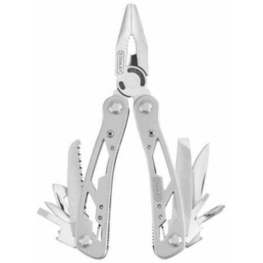 Alicate Multifuncional Stanley 0-84-519 Inox 165 mm 12 Ferramentas Estojo