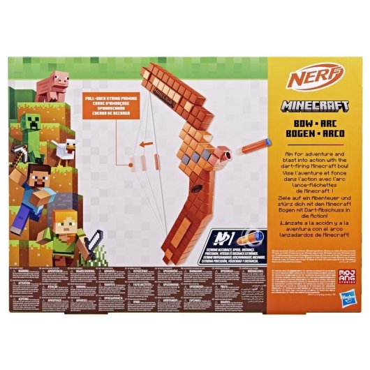Arma de Brinquedo HASBRO Nerf G1120EP4 Multicolor com 8 Dardos