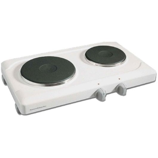 Kochplatte Rommelsbacher THS 2015 Weiß 2 Zonen 2000W Arbeitsplatte