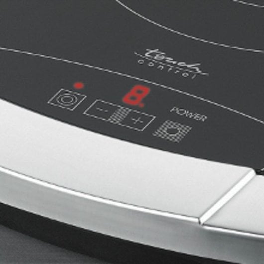 Kochplatte Rommelsbacher CT 2203/TC Schwarz Edelstahl Glaskeramik Touch 2200W