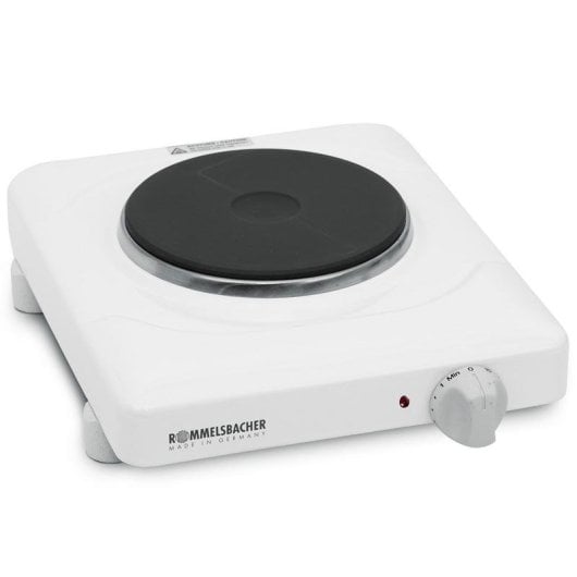 Kochplatte Rommelsbacher THS 815 Weiß 1 Zone 800W Tischgerät Emaille