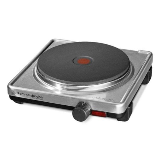 Kochplatte Rommelsbacher AK 2099/E Edelstahl 2000W 1 Kochzone Drehregler