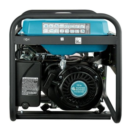Motore-generatore Könner & Söhnen KS 10000E 1/3 7500W 400V serbatoio 25L avviamento manuale/elettronico