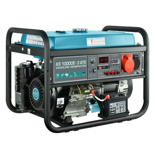 Gerador Könner & Söhnen KS 10000E-3 ATS 7500W 400V Depósito 25L Gasolina