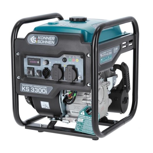 Motor-generador Könner & Söhnen KS 3300I 3000 W gasolina onda pura portátil