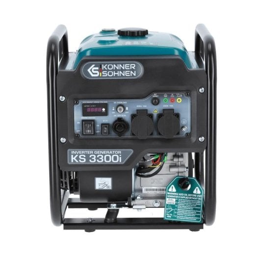 Motor-generador Könner & Söhnen KS 3300I 3000 W gasolina onda pura portátil