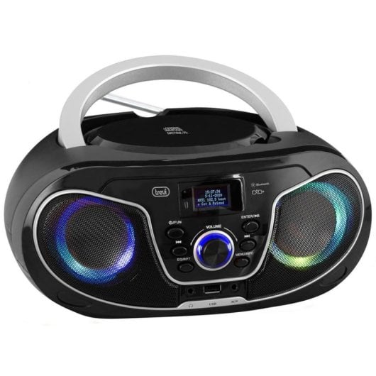 Stereoanlage TREVI CMP 588 DAB CD-Player DAB+ FM USB Schwarz