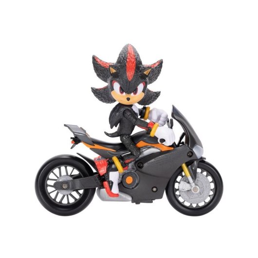 Figure de jeu JAKKS PACIFIC Sonic the Hedgehog 3 Shadow avec moto, articulée