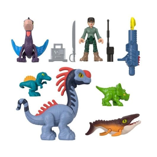 Figura de dinosaurio Imaginext Jurassic World JFR25 multicolor para niños