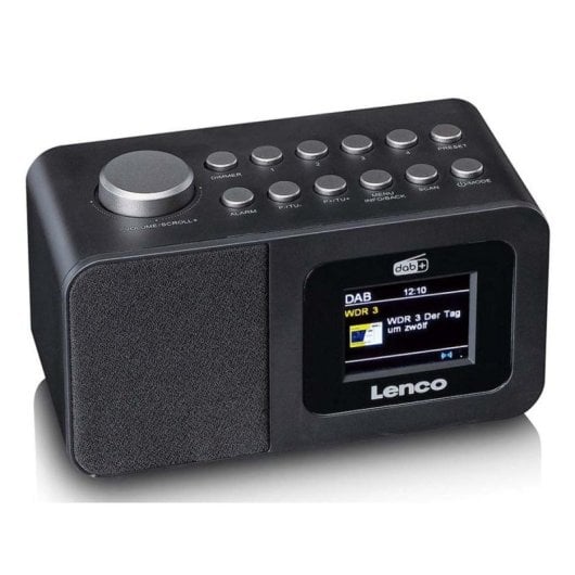 Radio Lenco CR-625BK Tragbar DAB DAB+ FM LCD Schwarz 3 W