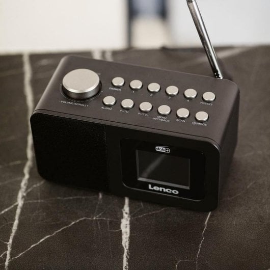 Radio Lenco CR-625BK Tragbar DAB DAB+ FM LCD Schwarz 3 W