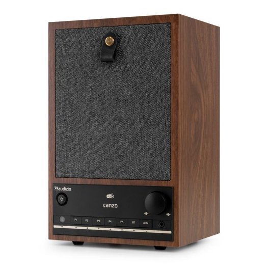 Radio Audizio CanzoWN Internet DAB+ FM Bluetooth Wi-Fi Pantalla LCD Nuez