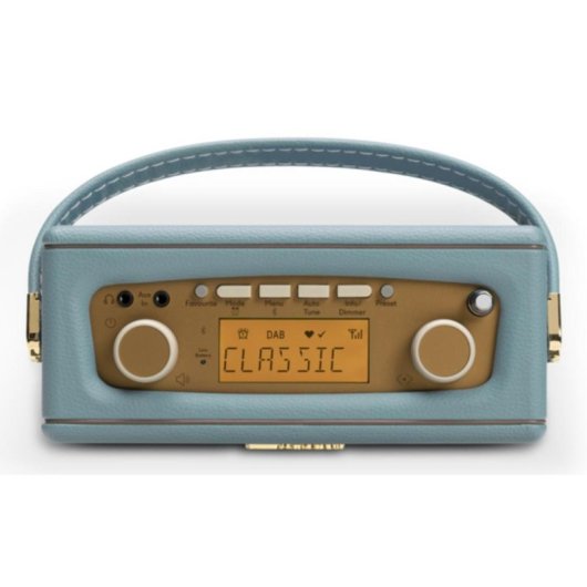 Radio portátil Roberts Revival Uno BT digital DAB+ FM Bluetooth azul Duck Egg