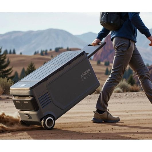 Nevera portátil ANKER SOLIX EverFrost 2 58L 2 rodas bateria Bluetooth WiFi