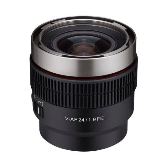 Objetiva Samyang SYCAF24-NEX 24 mm f/1.9 Autofocus Montagem Sony E