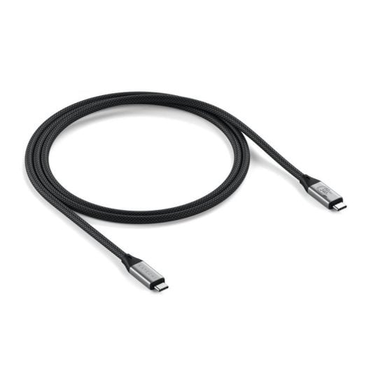 Cabo USB Satechi USB4 V2 Pro 1,2 m 120 Gbit/s Prata Preto