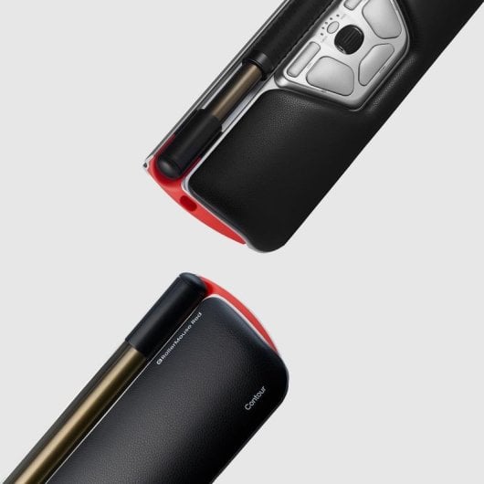 Souris Contour Design RollerMouse Red Bluetooth USB-C 2800 DPI Noir Argent Ergonomique