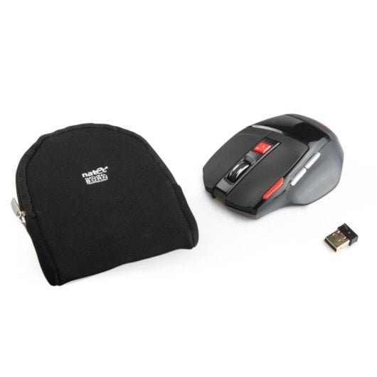 Rato GENESIS V55 Wireless RF 2000DPI Preto 7 Botões Gaming