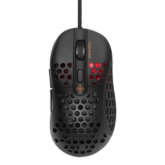 Ratón DELTACO GAM-106 USB Tipo A 6400 DPI Preto 6 Botões Gaming