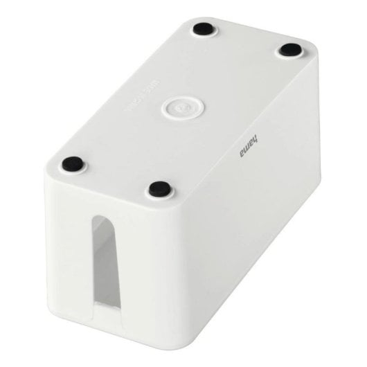Organisateur de câbles Hama Mini Blanc Boîte de rangement plastique 23,5x11,5x12 cm
