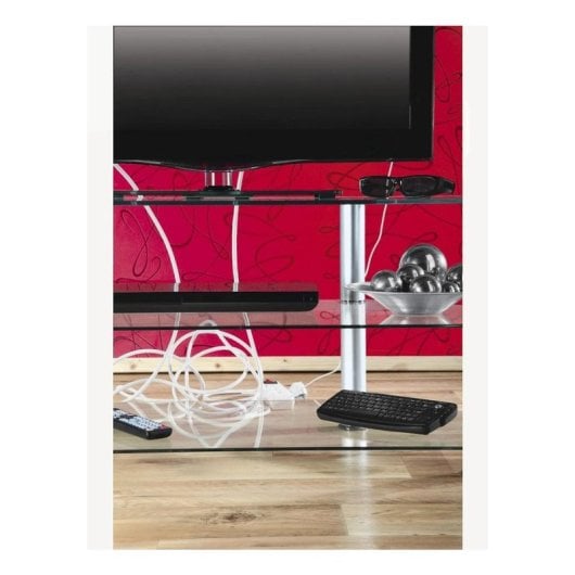 Organisateur de câbles Hama Mini Blanc Boîte de rangement plastique 23,5x11,5x12 cm