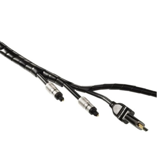 Passe-câbles Hama 00220994 Noir 2,5 m Polyéthylène 30 mm