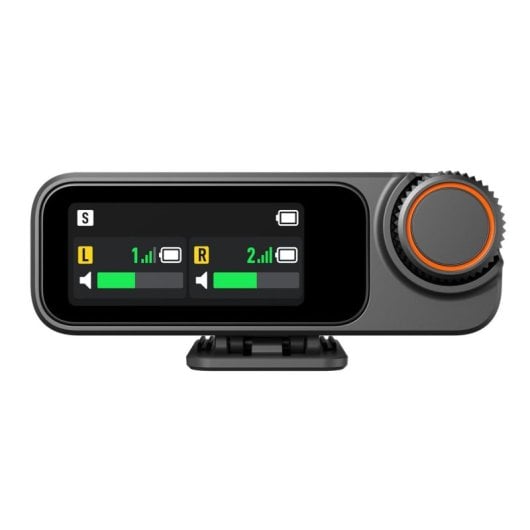Mikrofon DJI Mic 3 Receiver USB Kamera-Mount mit LED-Display und Akku
