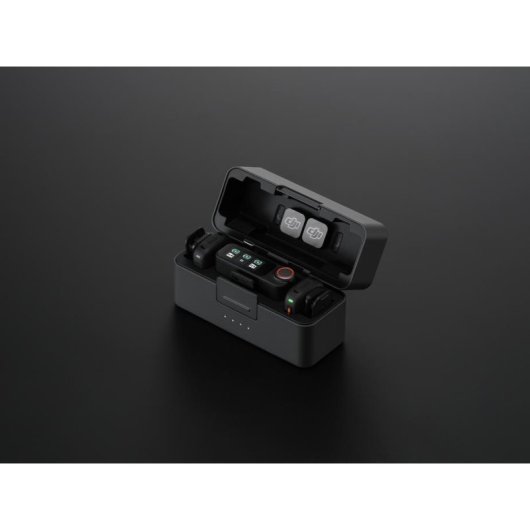 Microfono DJI Mic 3 wireless omnidirezionale con custodia di ricarica