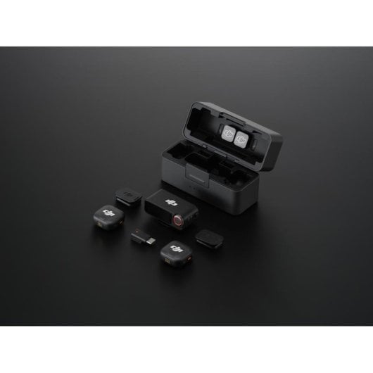 Mikrofon DJI Mic 3 kabellos omnidirektional mit Ladecase und 2 Sendern