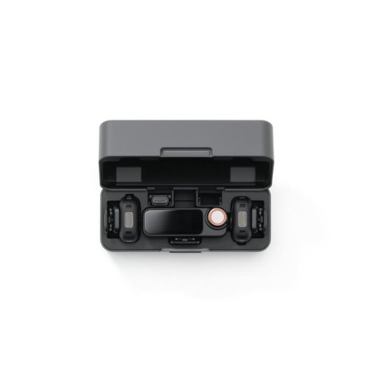 Microfono DJI Mic 3 wireless omnidirezionale con custodia di ricarica