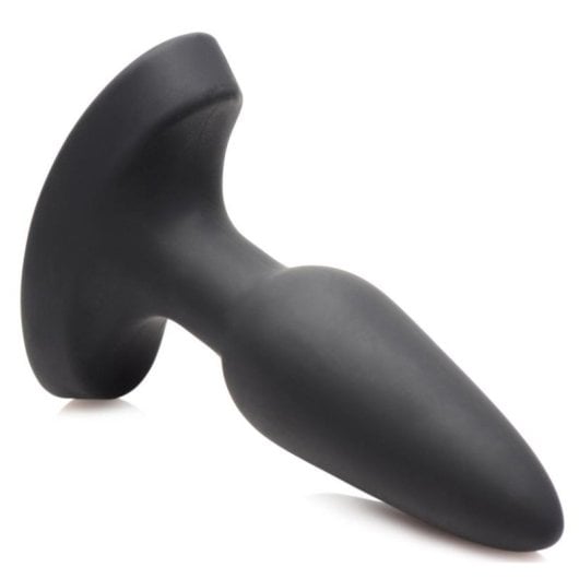 Plug anal Booty Sparks Laser Heart LED 4 velocidades bateria integrada 3,3 mm