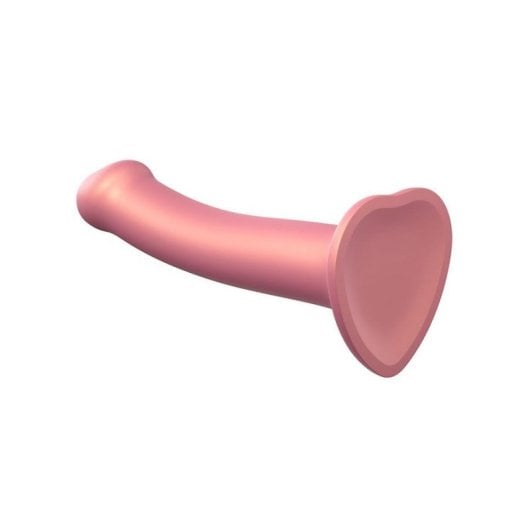 Consolador Strap-on-me 6013854 com arnês silicone rosa 160 mm ventosa