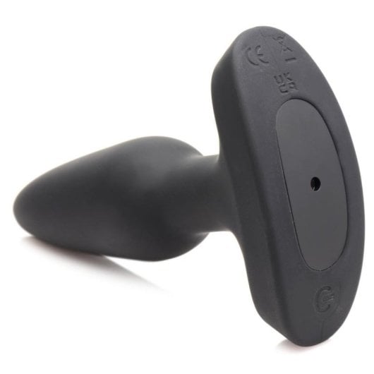 Plug Anal BOOTY SPARKS Fuck Me Preto 4 Velocidades Bateria Integrada