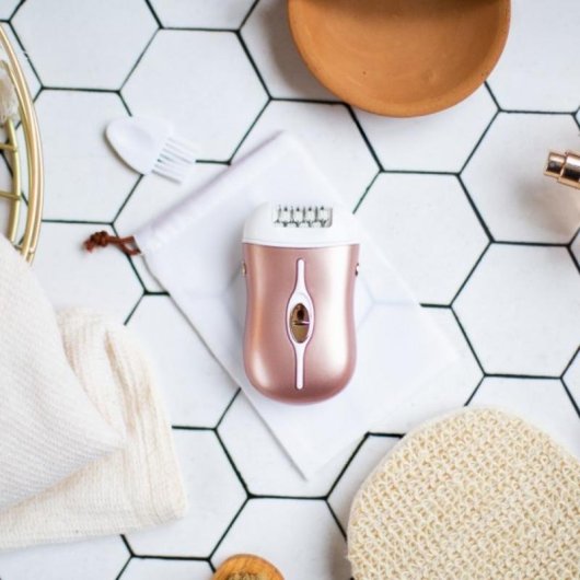 Depiladora Elétrica Livoo DOS167P sem Fios 2 Velocidades 32 Pinças