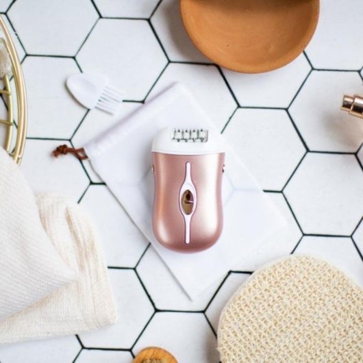 Depiladora Elétrica Livoo DOS167P sem Fios 2 Velocidades 32 Pinças